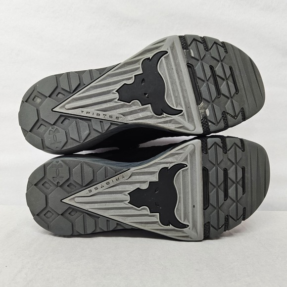Under Armour Men\'s Project Rock 3 Training‎ Shoes 3023004-001 Black Gray Sz 8.5 main image 7